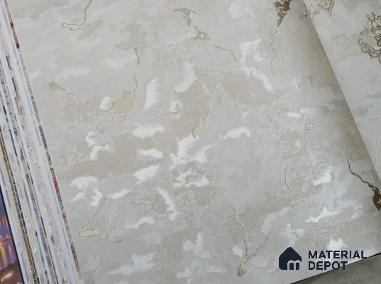 888051 | 10 Meter x 21 Inches Texture Look Wallpaper - 57.05 Sq. Ft. | Minimum 15% wastage during installation