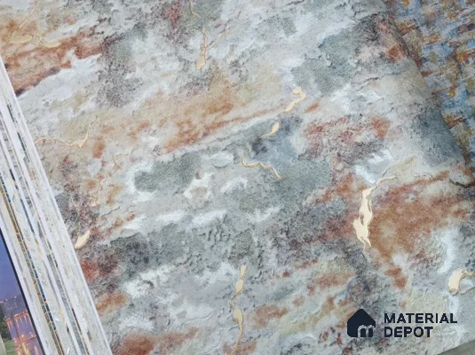 888052 | 10 Meter x 21 Inches Texture Look Wallpaper - 57.05 Sq. Ft. | Minimum 15% wastage during installation