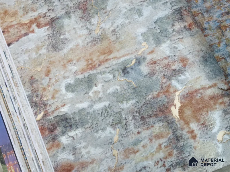 888052 | 10 Meter x 21 Inches Texture Look Wallpaper - 57.05 Sq. Ft. | Minimum 15% wastage during installation