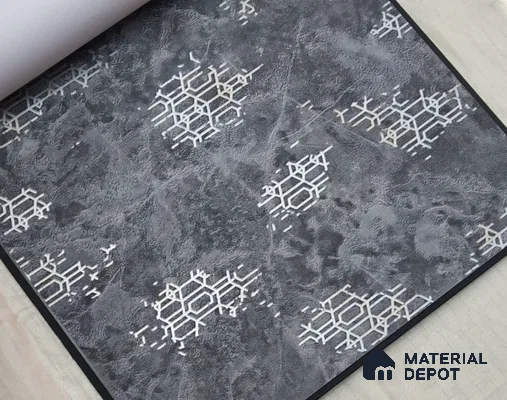 888058 | 10 Meter x 21 Inches Patterned Look Wallpaper - 57.05 Sq. Ft. | Minimum 15% wastage during installation