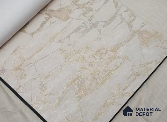 888009 | 10 Meter x 21 Inches Texture Look Wallpaper - 57.05 Sq. Ft. | Minimum 15% wastage during installation