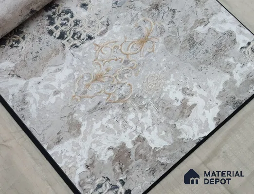 888045 | 10 Meter x 21 Inches Patterned Look Wallpaper - 57.05 Sq. Ft. | Minimum 15% wastage during installation