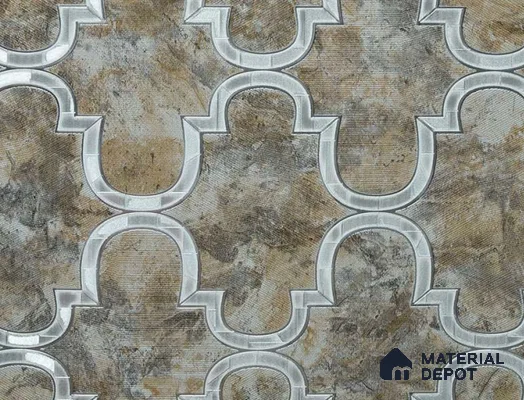 88901 | 5 Meter x 42 Inches Patterned Look Wallpaper - 57.41 Sq. Ft. | Minimum 15% wastage during installation