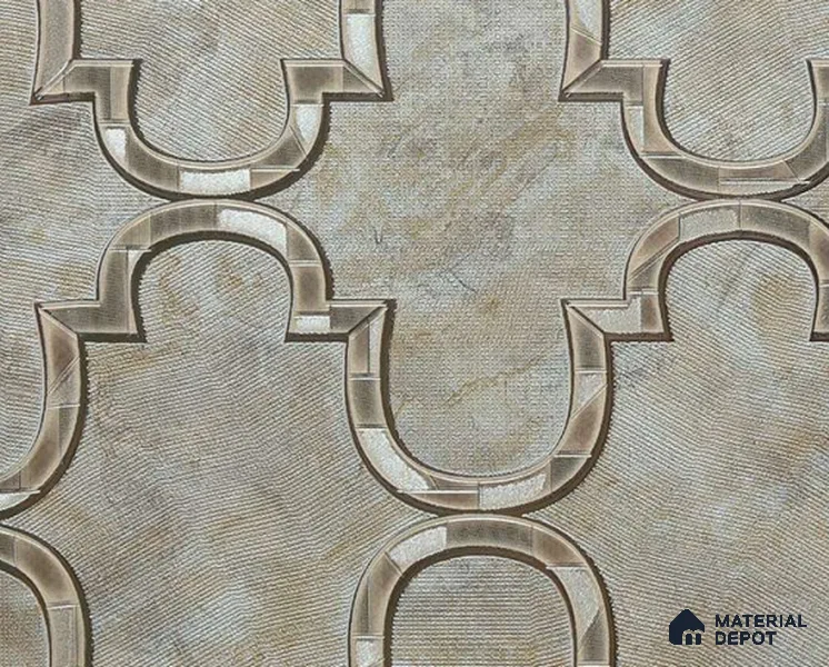 88902 | 5 Meter x 42 Inches Patterned Look Wallpaper - 57.41 Sq. Ft. | Minimum 15% wastage during installation
