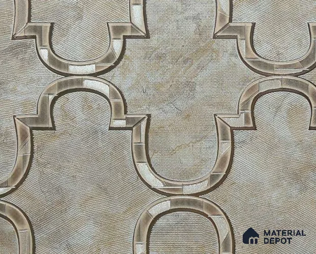 88902 | 5 Meter x 42 Inches Patterned Look Wallpaper - 57.41 Sq. Ft. | Minimum 15% wastage during installation