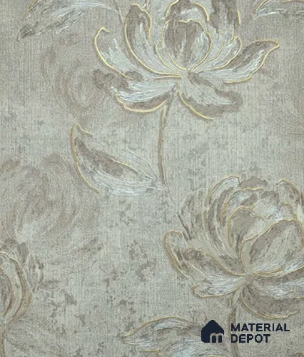 99022-3 | 10 Meter x 21 Inches Florals Look Wallpaper - 57.41 Sq. Ft. | Minimum 15% wastage during installation