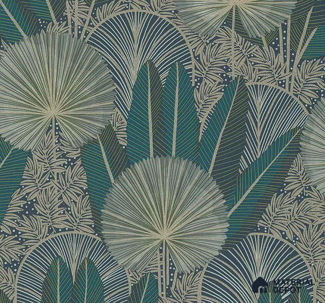 A54701 | 10 Meter x 21 Inches Tropical Look Wallpaper - 57.41 Sq. Ft. | Minimum 15% wastage during installation