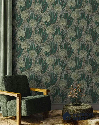 A54701 | 10 Meter x 21 Inches Tropical Look Wallpaper - 57.41 Sq. Ft. | Minimum 15% wastage during installation