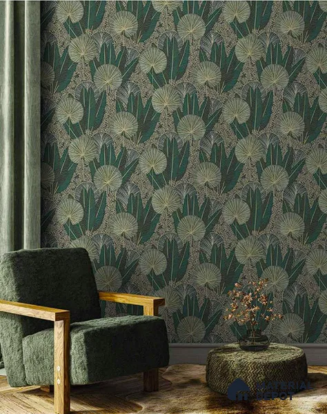 A54701 | 10 Meter x 21 Inches Tropical Look Wallpaper - 57.41 Sq. Ft. | Minimum 15% wastage during installation
