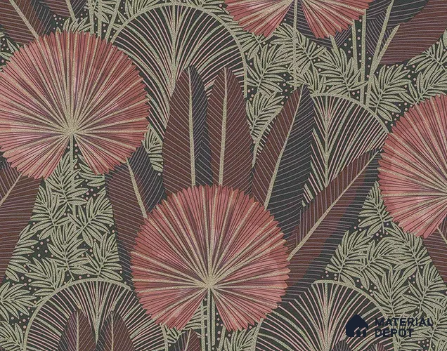 A54702 | 10 Meter x 21 Inches Tropical Look Wallpaper - 57.41 Sq. Ft. | Minimum 15% wastage during installation
