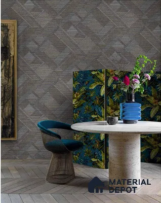 A55401 | 10 Meter x 21 Inches Patterned Look Wallpaper - 57.41 Sq. Ft. | Minimum 15% wastage during installation