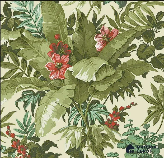 A55802 | 10 Meter x 21 Inches Florals Look Wallpaper - 57.41 Sq. Ft. | Minimum 15% wastage during installation