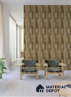A57002 | 10 Meter x 21 Inches Patterned Look Wallpaper - 57.41 Sq. Ft. | Minimum 15% wastage during installation