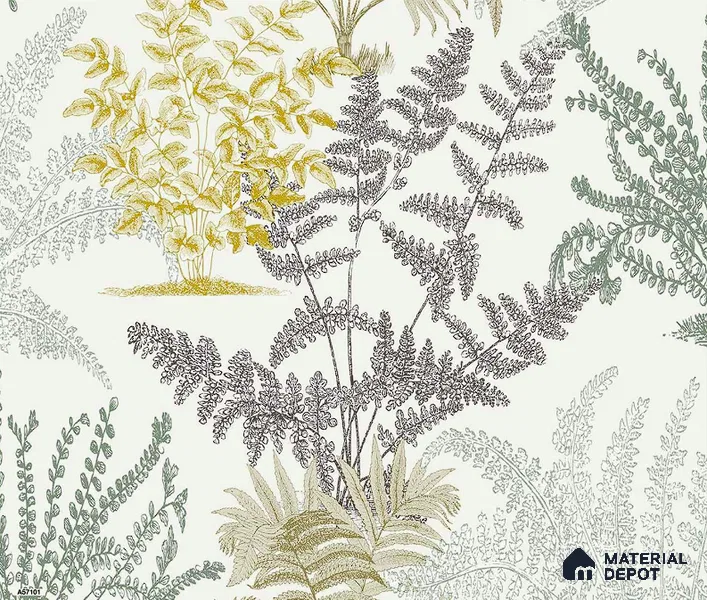 A57101 | 10 Meter x 21 Inches Florals Look Wallpaper - 57.41 Sq. Ft. | Minimum 15% wastage during installation