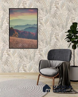 A58402 | 10 Meter x 21 Inches Florals Look Wallpaper - 57.41 Sq. Ft. | Minimum 15% wastage during installation