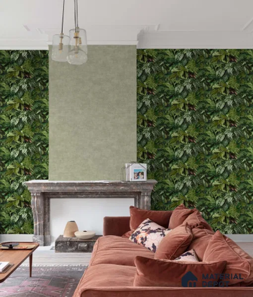 A58601 | 10 Meter x 21 Inches Florals Look Wallpaper - 57.41 Sq. Ft. | Minimum 15% wastage during installation