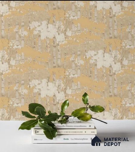 A62702 | 10 Meter x 21 Inches Patterned Look Wallpaper - 57.41 Sq. Ft. | Minimum 15% wastage during installation