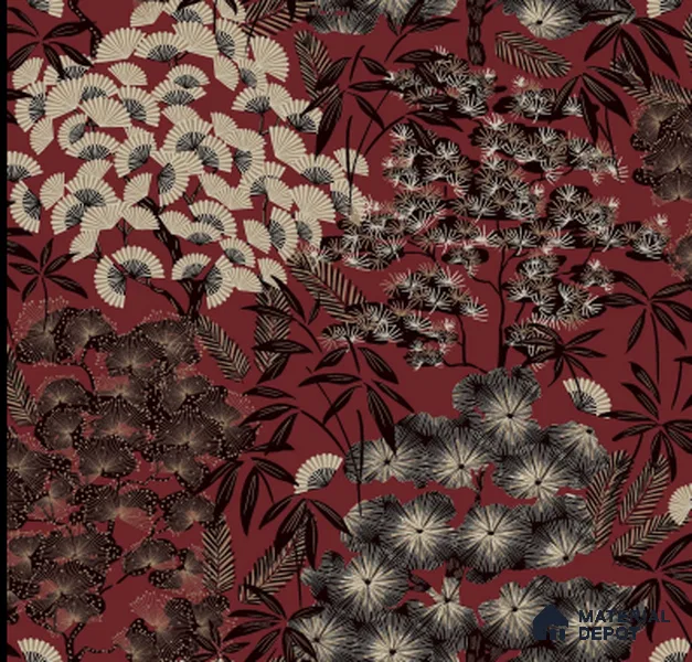 A63003 | 10 Meter x 21 Inches Florals Look Wallpaper - 57.41 Sq. Ft. | Minimum 15% wastage during installation