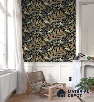 A63201 | 10 Meter x 21 Inches Nature Look Wallpaper - 57.41 Sq. Ft. | Minimum 15% wastage during installation