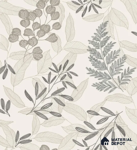 A63901 | 10 Meter x 21 Inches Florals Look Wallpaper - 57.41 Sq. Ft. | Minimum 15% wastage during installation