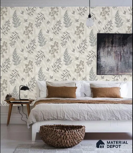A63901 | 10 Meter x 21 Inches Florals Look Wallpaper - 57.41 Sq. Ft. | Minimum 15% wastage during installation