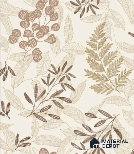 A63902 | 10 Meter x 21 Inches Florals Look Wallpaper - 57.41 Sq. Ft. | Minimum 15% wastage during installation