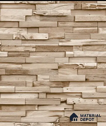 A64002 | 10 Meter x 21 Inches Stone Look Wallpaper - 57.41 Sq. Ft. | Minimum 15% wastage during installation