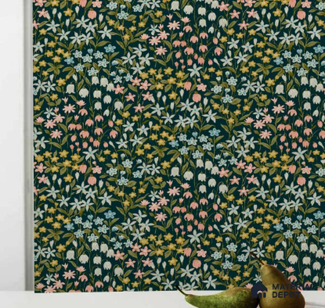 A64102 | 10 Meter x 21 Inches Patterned Look Wallpaper - 57.41 Sq. Ft. | Minimum 15% wastage during installation