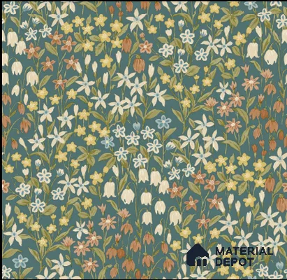 A64103 | 10 Meter x 21 Inches Patterned Look Wallpaper - 57.41 Sq. Ft. | Minimum 15% wastage during installation