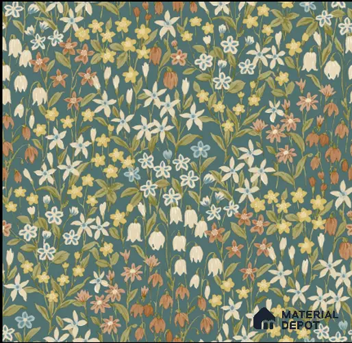 A64103 | 10 Meter x 21 Inches Patterned Look Wallpaper - 57.41 Sq. Ft. | Minimum 15% wastage during installation