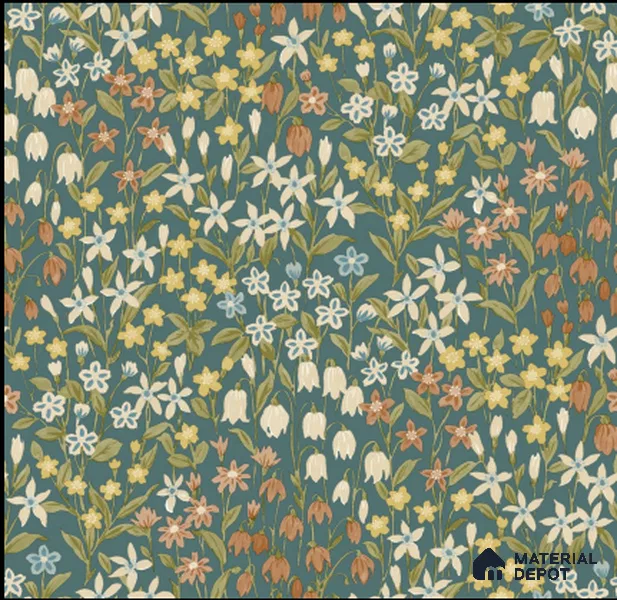 A64103 | 10 Meter x 21 Inches Patterned Look Wallpaper - 57.41 Sq. Ft. | Minimum 15% wastage during installation