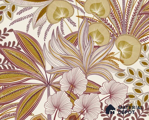 A69001 | 10 Meter x 21 Inches Florals Look Wallpaper - 57.37 Sq. Ft. | Minimum 15% wastage during installation