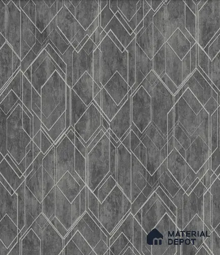 AMBL23403 | 10 Meter x 21 Inches Geometric Look Wallpaper - 57.05 Sq. Ft. | Minimum 15% wastage during installation