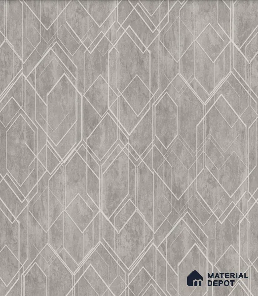 AMBL23405 | 10 Meter x 21 Inches Geometric Look Wallpaper - 57.05 Sq. Ft. | Minimum 15% wastage during installation