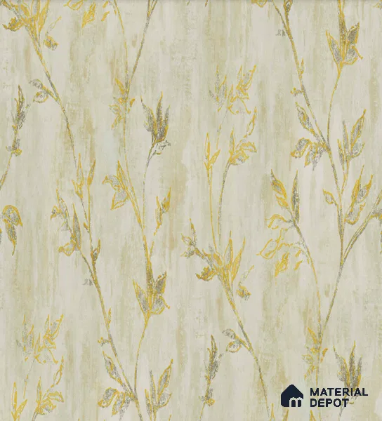 AMBL23417 | 10 Meter x 21 Inches Florals Look Wallpaper - 57.05 Sq. Ft. | Minimum 15% wastage during installation