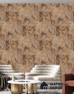AMBL23428 | 10 Meter x 21 Inches Abstract Look Wallpaper - 57.05 Sq. Ft. | Minimum 15% wastage during installation