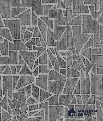 AMBL23442 | 10 Meter x 21 Inches Geometric Look Wallpaper - 57.05 Sq. Ft. | Minimum 15% wastage during installation