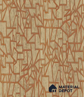 AMBL23450 | 10 Meter x 21 Inches Geometric Look Wallpaper - 57.05 Sq. Ft. | Minimum 15% wastage during installation