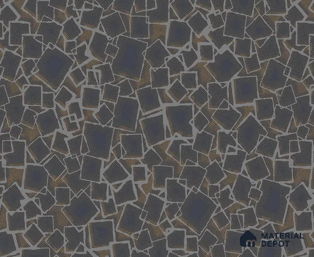 AMSM22502 | 10 Meter x 21 Inches Geometric Look Wallpaper - 57.41 Sq. Ft. | Minimum 15% wastage during installation