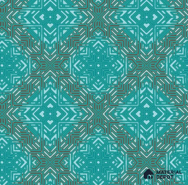 AMSM22508 | 10 Meter x 21 Inches Patterned Look Wallpaper - 57.41 Sq. Ft. | Minimum 15% wastage during installation