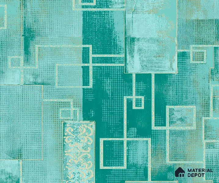 AMSM22518 | 10 Meter x 21 Inches Patterned Look Wallpaper - 57.41 Sq. Ft. | Minimum 15% wastage during installation