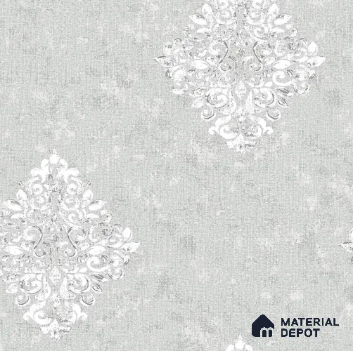 AMSM22542 | 10 Meter x 21 Inches Damask Look Wallpaper - 57.41 Sq. Ft. | Minimum 15% wastage during installation