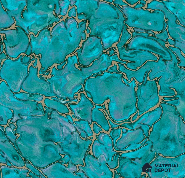 AMSM22553 | 10 Meter x 21 Inches Marble Look Wallpaper - 57.41 Sq. Ft. | Minimum 10% wastage during installation