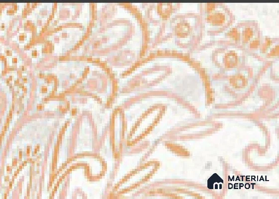 81244-2 | 5 Meter x 42 Inches Damask Look Wallpaper - 57.41 Sq. Ft. | Minimum 15% wastage during installation