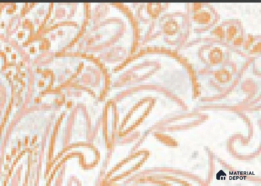 81244-2 | 5 Meter x 42 Inches Damask Look Wallpaper - 57.41 Sq. Ft. | Minimum 15% wastage during installation