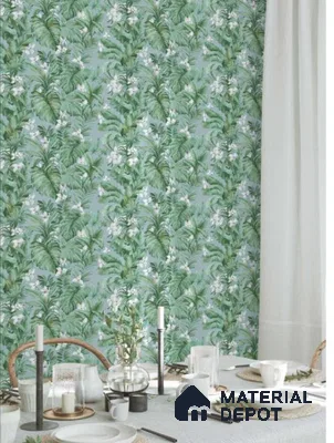 81249-3 | 5 Meter x 42 Inches Florals Look Wallpaper - 57.41 Sq. Ft. | Minimum 15% wastage during installation
