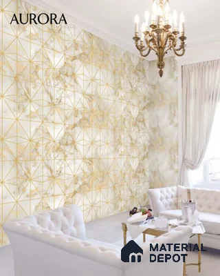 81255-2 | 5 Meter x 42 Inches Geometric Look Wallpaper - 57.41 Sq. Ft. | Minimum 15% wastage during installation