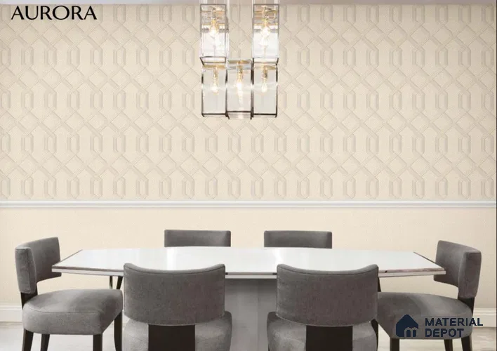 81823-1 | 5 Meter x 42 Inches Geometric Look Wallpaper - 57.41 Sq. Ft. | Minimum 15% wastage during installation