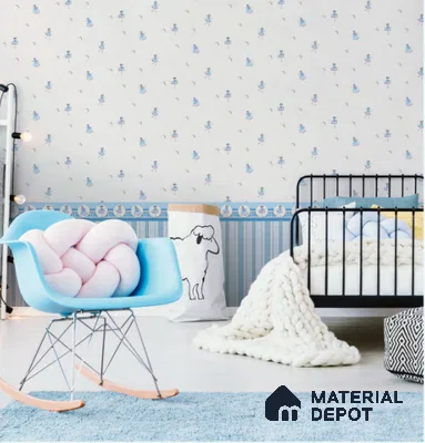 D14-1 | 10 Meter x 21 Inches Patterned Look Wallpaper - 57.05 Sq. Ft. | Minimum 15% wastage during installation
