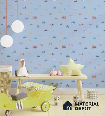 D19-1 | 10 Meter x 21 Inches Patterned Look Wallpaper - 57.05 Sq. Ft. | Minimum 15% wastage during installation